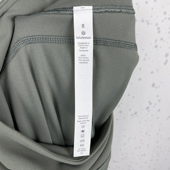 Lululemon Groove Pant Flare Nulu Grey Sage 8 - Picture 3 of 12
